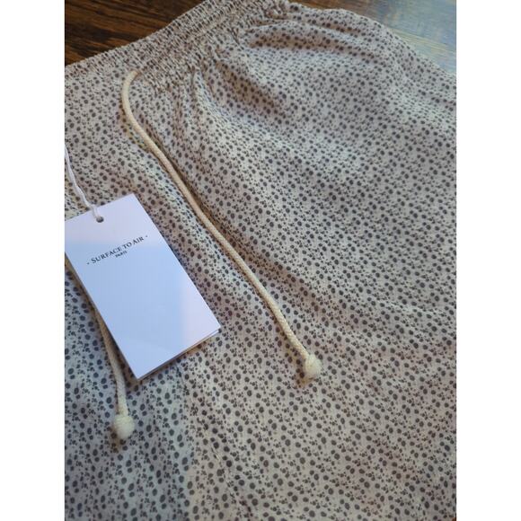 Surface To Air Silk Printed Drawstring Shorts NWT - Picture 2 of 4